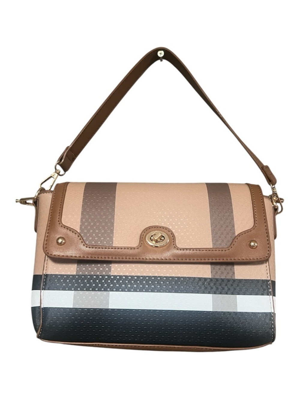 Beautiful Brown Shoulder Crossbody Bag - Picture 1 of 7